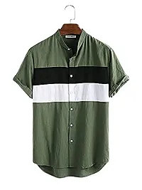 Uiriuy Shirt for Men || Casual Shirt for Men || Men Stylish Shirt || Men Printed Shirt (X-Large, Green PATTO)-thumb3