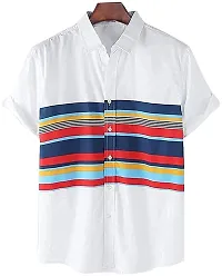 SL FASHION Men's Shirts Casual Shirts Formal Shirt (X-Large, Aadi LINE)-thumb2