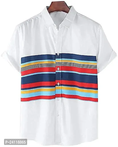 SL FASHION Men's Shirts Casual Shirts Formal Shirt (X-Large, Aadi LINE)-thumb3