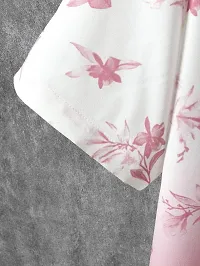 Uiriuy Funky Printed Shirt for Men. (X-Large, Pink Flower)-thumb3