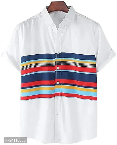 SL FASHION Men's Shirts Casual Shirts Formal Shirt (X-Large, Aadi LINE)-thumb4