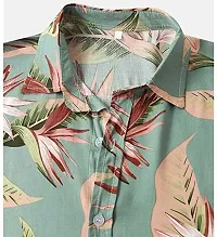 Men Digital Print Rayon Casual Shirt-thumb3