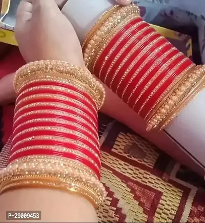 Bridal Punjabi Red Chuda for Brides-thumb0