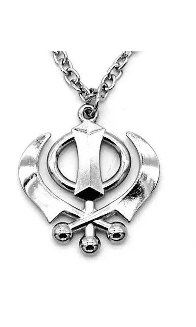 Stylish Alloy Chain With Pendant For Men