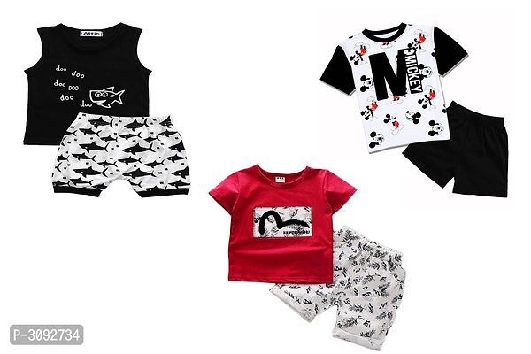 Kids Cotton Clothing Set Combo Of 3