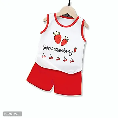 Lofn Stylish Printed Clothing Kids Set for (6 - 12 Month)