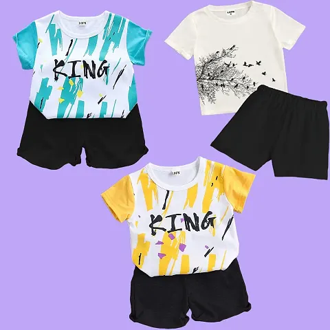 Fashionable T-Shirts with Shorts