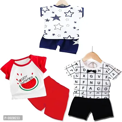 Lofn Stylish Kids Clothing Set Pack Of 3-(4-5 Years)-thumb0