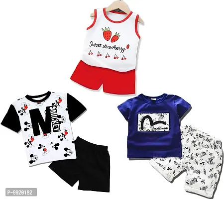 Lofn Stylish Kids Clothing Set Pack Of 3-thumb0