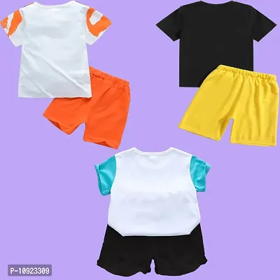 Stylish Printed Kids Boys Clothing Sets Pack Of 3-thumb2