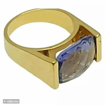 Blue Sapphire Neelam Ring For Men