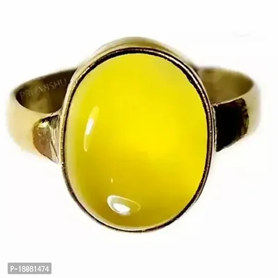 Natural Cats Eye Ring Lab Certified Stone Ring