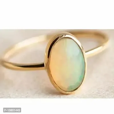 Natural Opal Stone Ring-thumb0