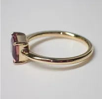 Pink Sapphire Ring With Natural Pink Sapphire Stone Stone Sapphire Gold  Plated Ring-thumb1
