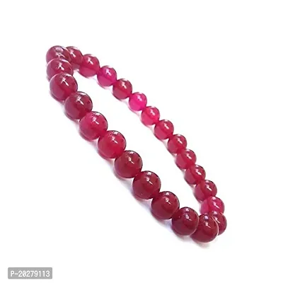 Ruby bracelet Stone Beads, Crystal Bracelet for men  women-thumb2