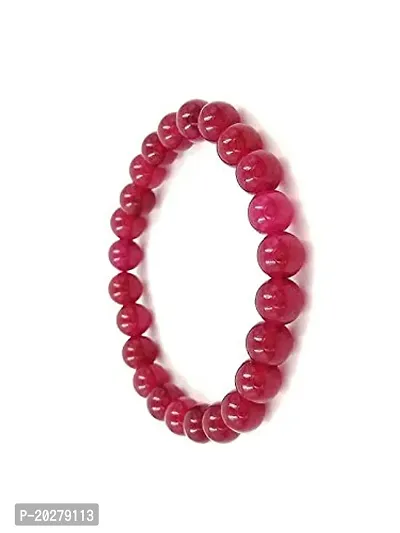 Ruby bracelet Stone Beads, Crystal Bracelet for men  women-thumb3