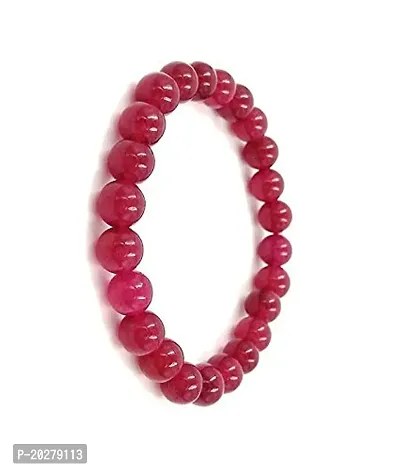 Ruby bracelet Stone Beads, Crystal Bracelet for men  women-thumb4