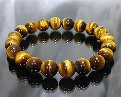 Tiger eye stone bracelet Crystal Beads, Crystal Bracelet for men  women bracelet-thumb1