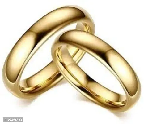 Couple Challa ring Natural Gold Plated Challa Ring's Easy to wear and Fashionable for men  women Stone Gold Plated Ring-thumb3