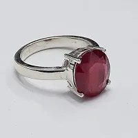Stone Agate Silver Plated  Ring For Men and Women Ring Natural Agate Original Semi Precious stone silver plated ring Astrological Purpose for Stone-thumb1