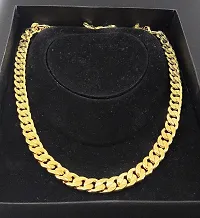 Gold Plated Traditional Fashion Jewellery Chain for Women  Girls Gold-plated Plated Copper Chain-thumb1