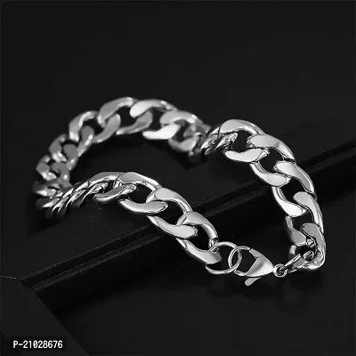 Silver Bracelet Sterling Silver, Stainless Steel Titanium Bracelet-thumb2