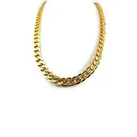 Gold Plated Alloy Gold Chain For Men and Boys Gold-plated Plated Alloy Chain.-thumb1