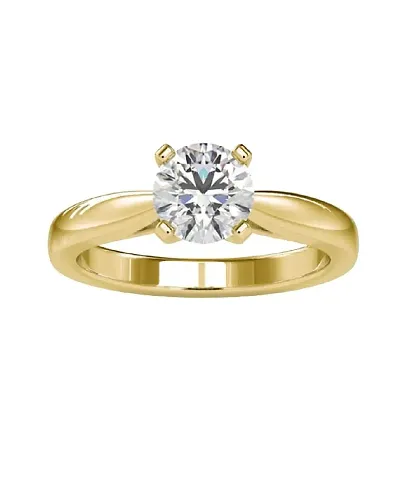 CEYLONMINE- American Diamond Plated Finger Ring | Sylish Diamond (Zircon) Ring For Unisex