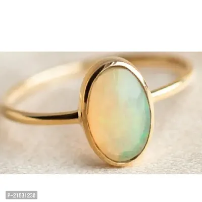 Coral stone ring Original  stone Certified For men  women Stone Coral Gold Plated Ring.-thumb0