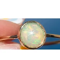 Coral stone ring Original  stone Certified For men  women Stone Coral Gold Plated Ring.-thumb2