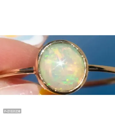Coral stone ring Original  stone Certified For men  women Stone Coral Gold Plated Ring.-thumb3