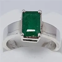 Natural emerald panna stone  ring-thumb1