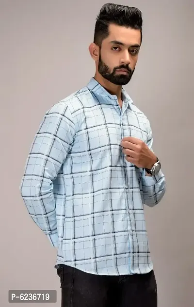 Mens Twill Cotton Casual Shirt-thumb0