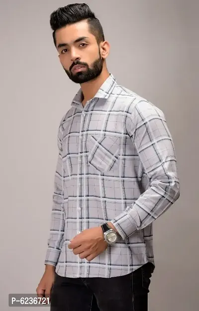 Mens Twill Cotton Casual Shirt-thumb0