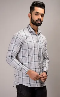 Mens Twill Cotton Casual Shirt-thumb1