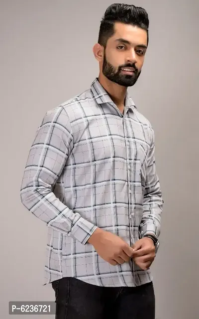 Mens Twill Cotton Casual Shirt-thumb2