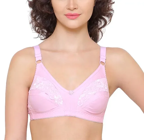 Stylish Lace Solid Bras For Women