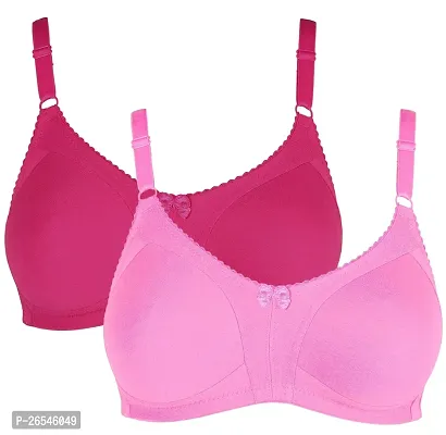 Stylish Multicoloured Polyester Solid Bras For Women