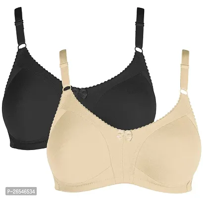 Stylish Multicoloured Polyester Solid Bras For Women