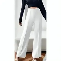 Classic Cotton Blend Trouser for Women-thumb1
