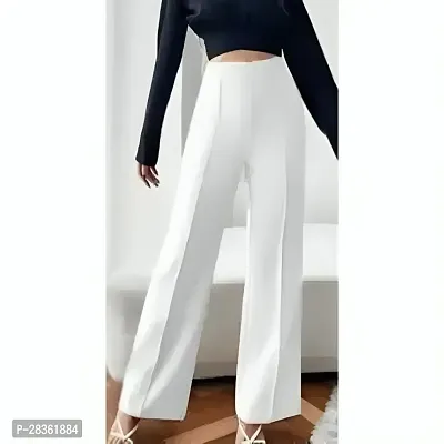 Classic Cotton Blend Trouser for Women-thumb2