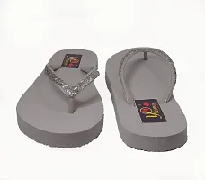 Stylish Grey coloured slipper Flip-Flops-thumb3
