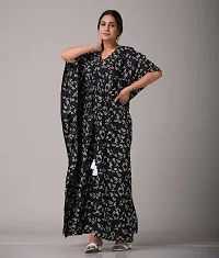 Comfortable Cotton  Kaftan Nighty Dress for Women-thumb1