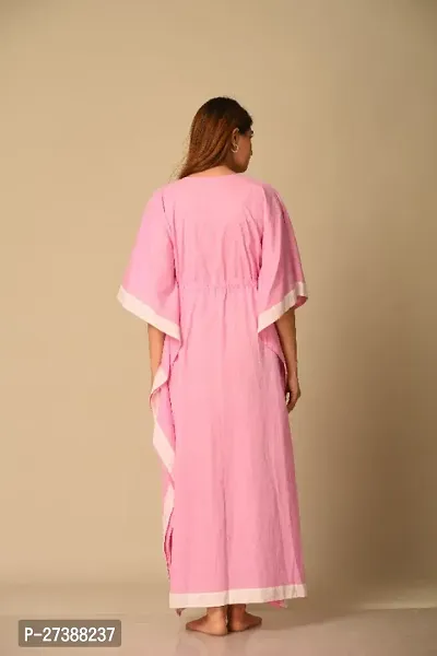 Comfortable Cotton  Kaftan Nighty Dress for Women-thumb4