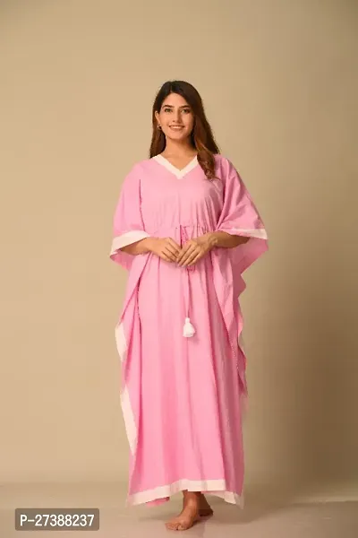 Comfortable Cotton  Kaftan Nighty Dress for Women-thumb5