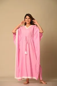 Comfortable Cotton  Kaftan Nighty Dress for Women-thumb2