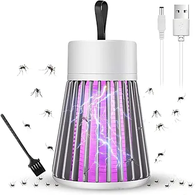 Mosquito Killer Machine Trap Lamp, Theory Screen Protector Eco Friendly Electronic with USB Powered Cable for Home, Office, Kids Room Multicolor Pack of 1