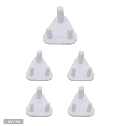 FreshDcart FDCSC00 Electrical Socket Cover Guards For Baby, Pets, Child (Pack of 5, White)-thumb0