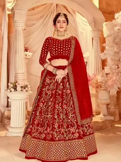 Attractive Silk Lehengas For Women