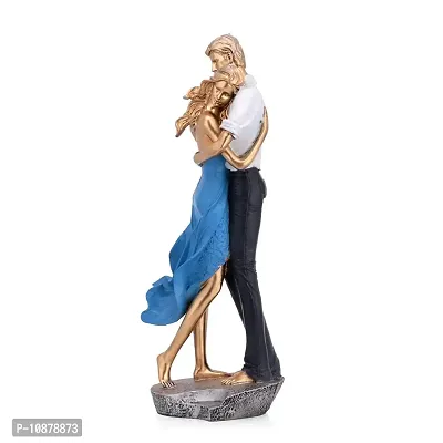 Shrishti Creation Valentine Romantic Love Couple Statue for Home Decorative Showpieces | Room Office Table Racks & Shelves Decorations Items|Gifts for Husband|Girlfriend|Boyfriend|Wife,Multicolor-thumb4